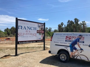 Post & Panel | Developer Signage | Temescal Valley