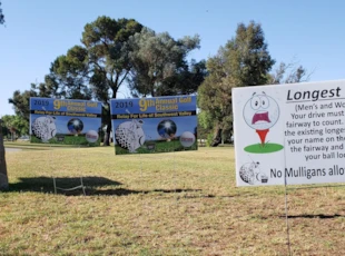 Golf tournament  Signs | San Jacinto 