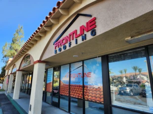 Dimensional Lettering & Logos | Frontline Roofing | 3D lettering