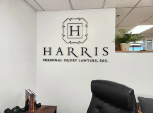 Dimensional Lettering & Logos | Harris Personal Injury Lawyers, Inc.