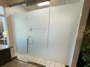 Etched-Glass Doors and Windows for Privacy | Healthcare | Temecula, CA | Vinyl