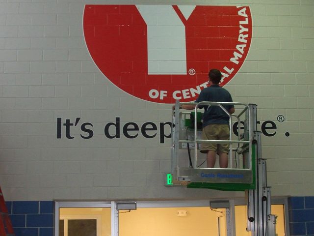Concrete Vinyl (inside) for YMCA