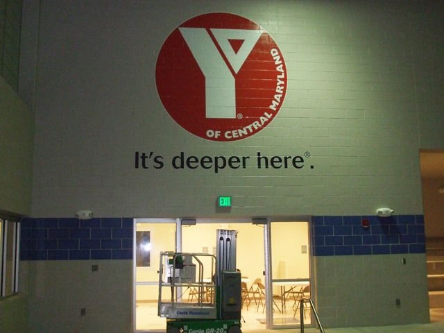 Concrete Vinyl (inside) for YMCA