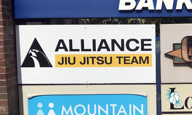 New panel on monument sign