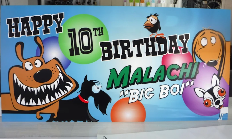 Birthday sign