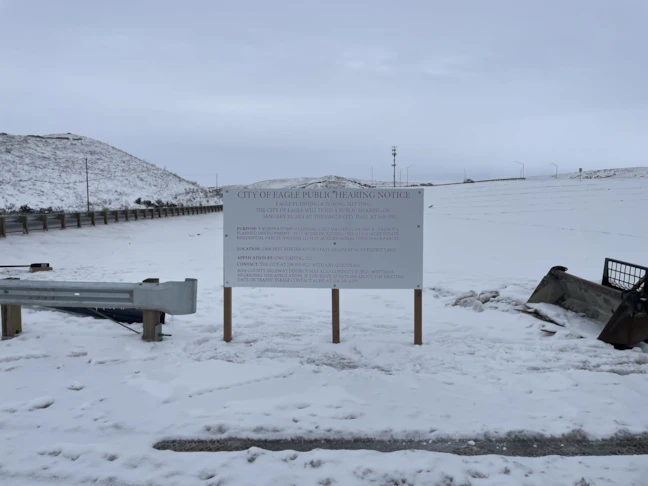 Public Hearing Sign