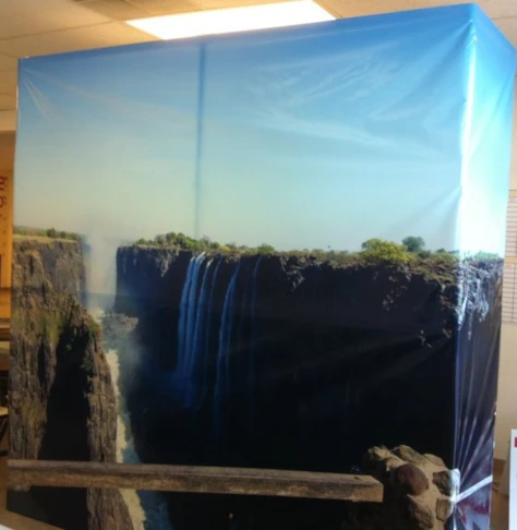 Event backdrop