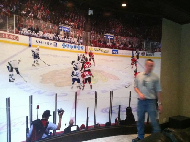 Custom Chicago Blackhawks photo wallcovering