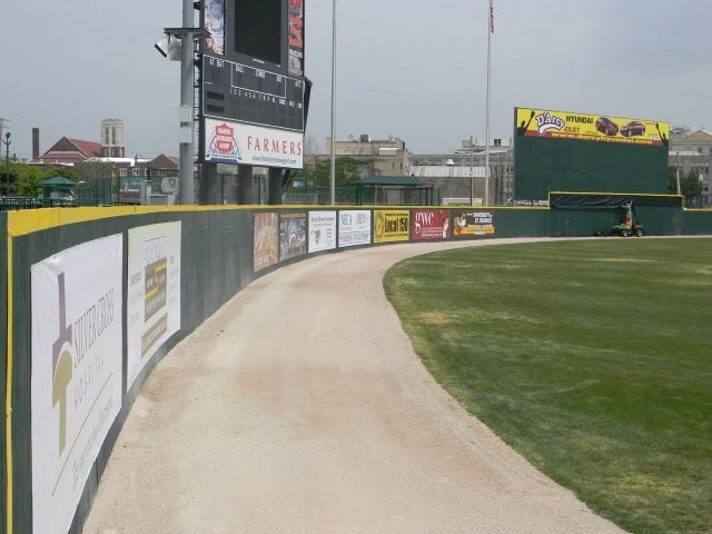 Stadium Field  Sponsor Banners