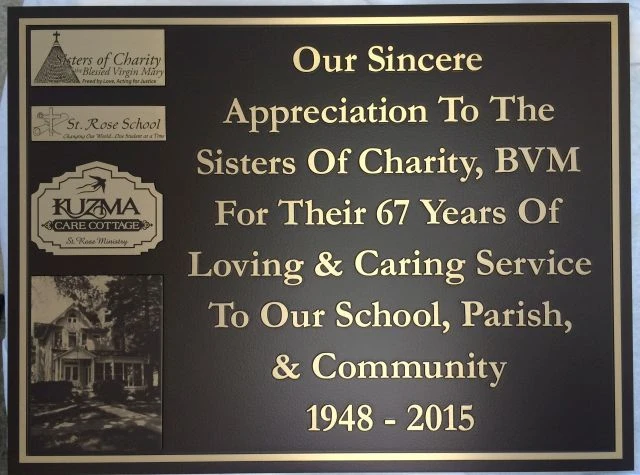 Cast Metal Plaques
