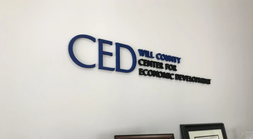 3D Sign of logo
