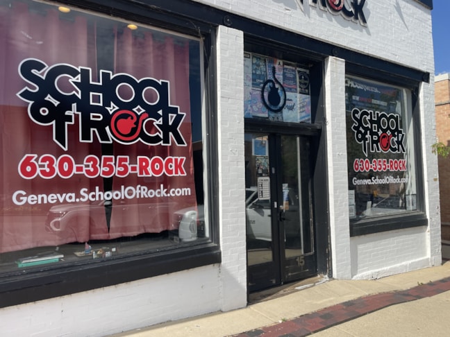 School of rock Window Graphics