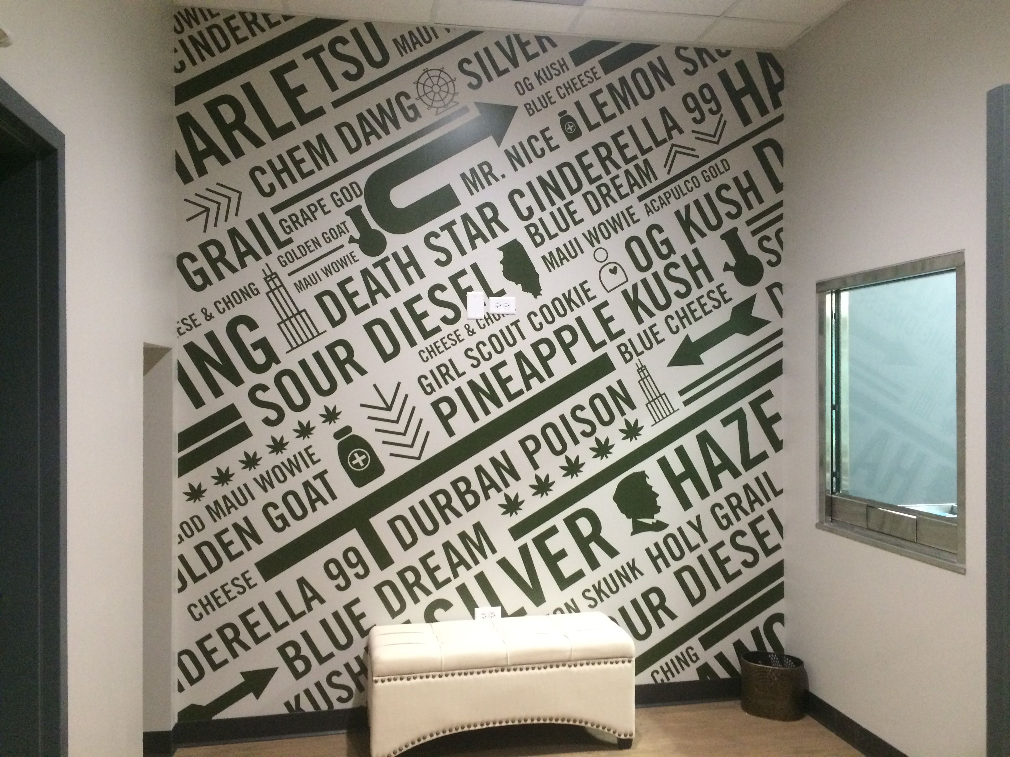 Cut vinyl  wall graphics | Wall Graphics |  Signs By Tomorrow - Plainfield