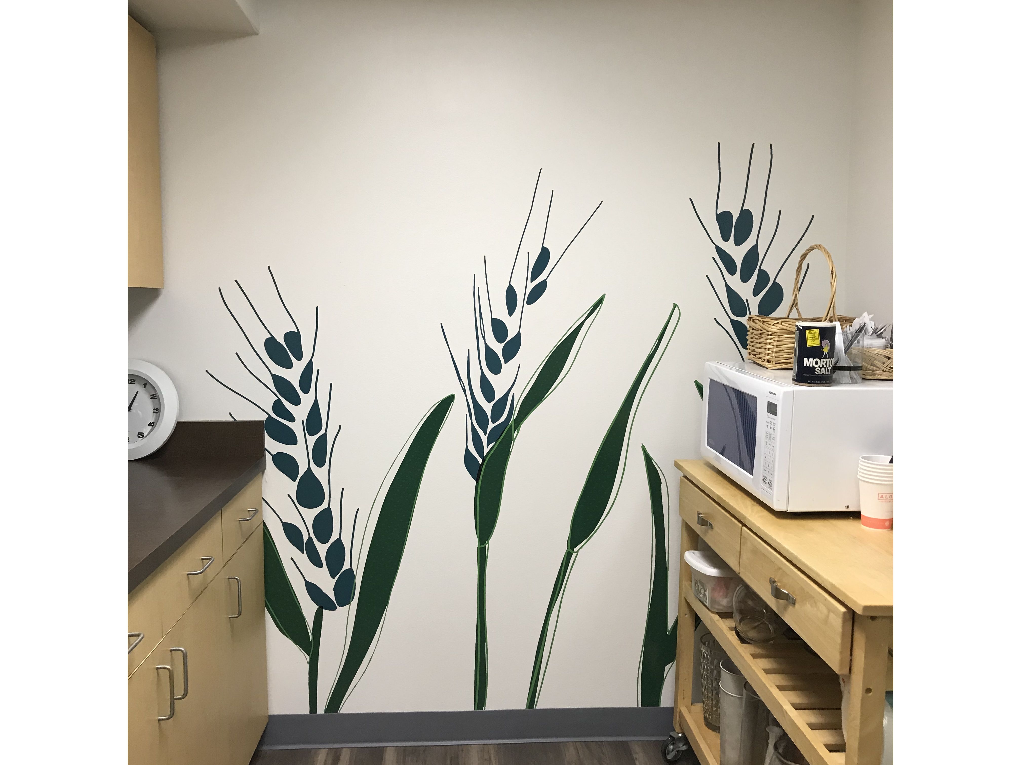 Custom printed wall graphics
