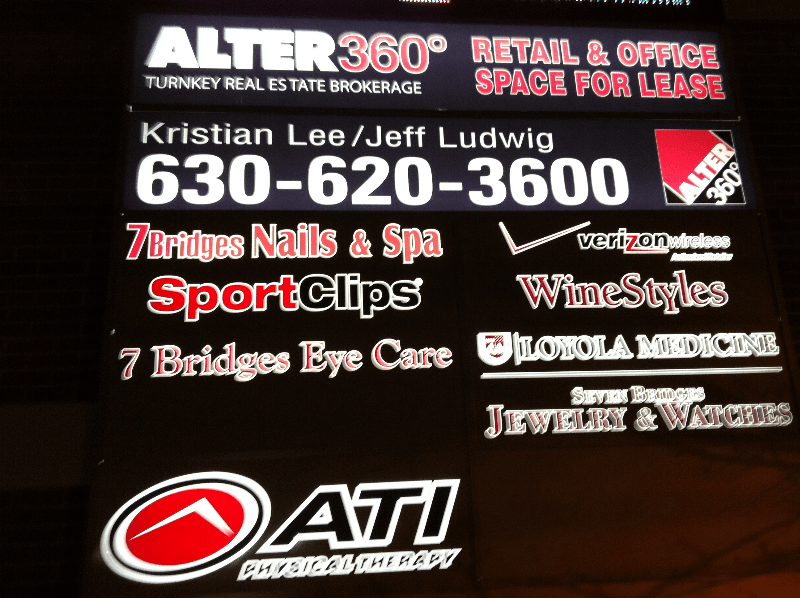 Backlit Acrylic Signs