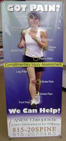 Event Banner with Stand