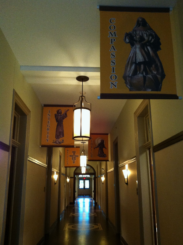 Elegant Hanging Fabric Banners