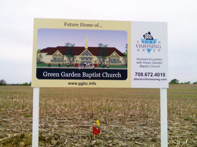 Digital Rendering of Green Garden Baptist Church