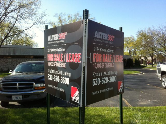 Joliet Commercial Real Estate Sign