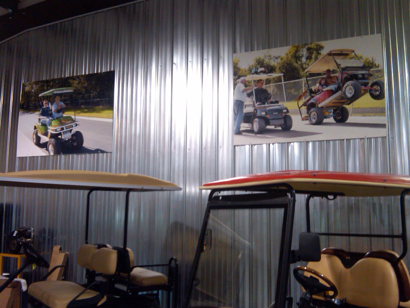 Mounted prints on coroplast