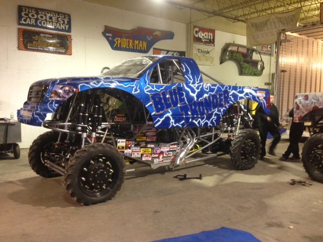 Blue Thunder Monster Truck