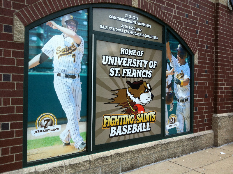 Joliet window graphics