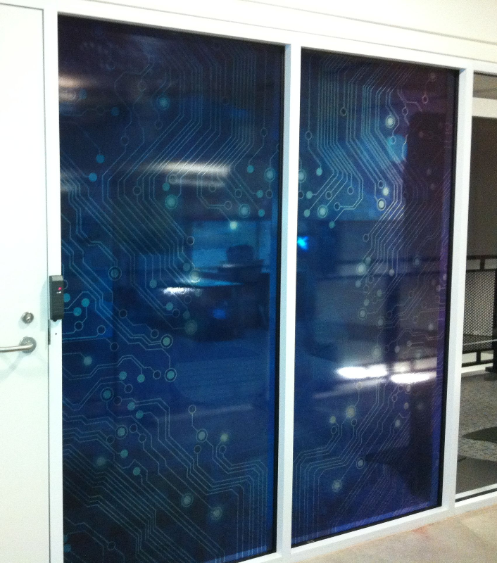 printed window film