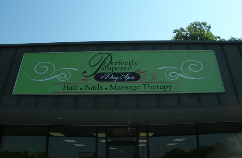 Perfectly Pampered, Polymetal Sign