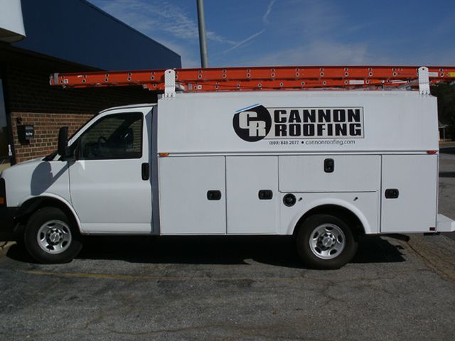 Cannon Roofing, Digital Vinyl Graphics
