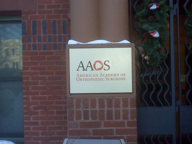 Painted Plaque - Business Nameplate