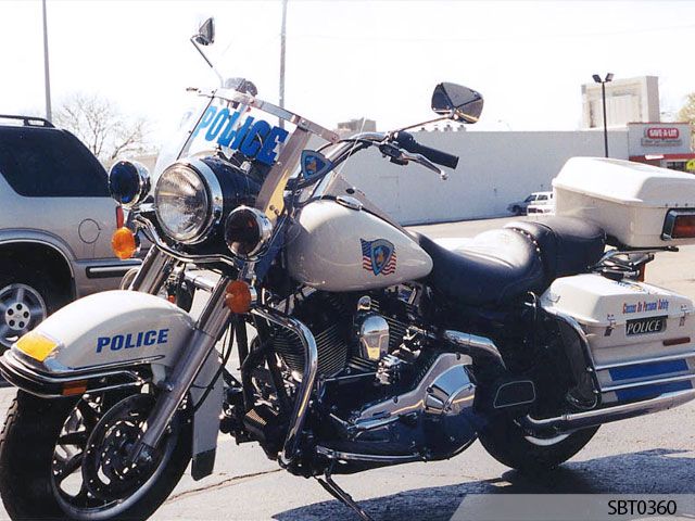 Police Motorcycle Decal