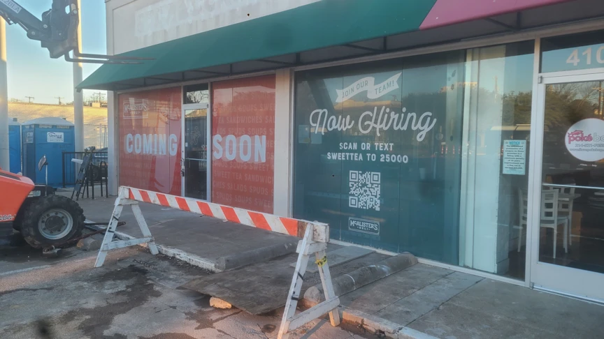 Vinyl Graphics - McAlisters - The Saxton Group
