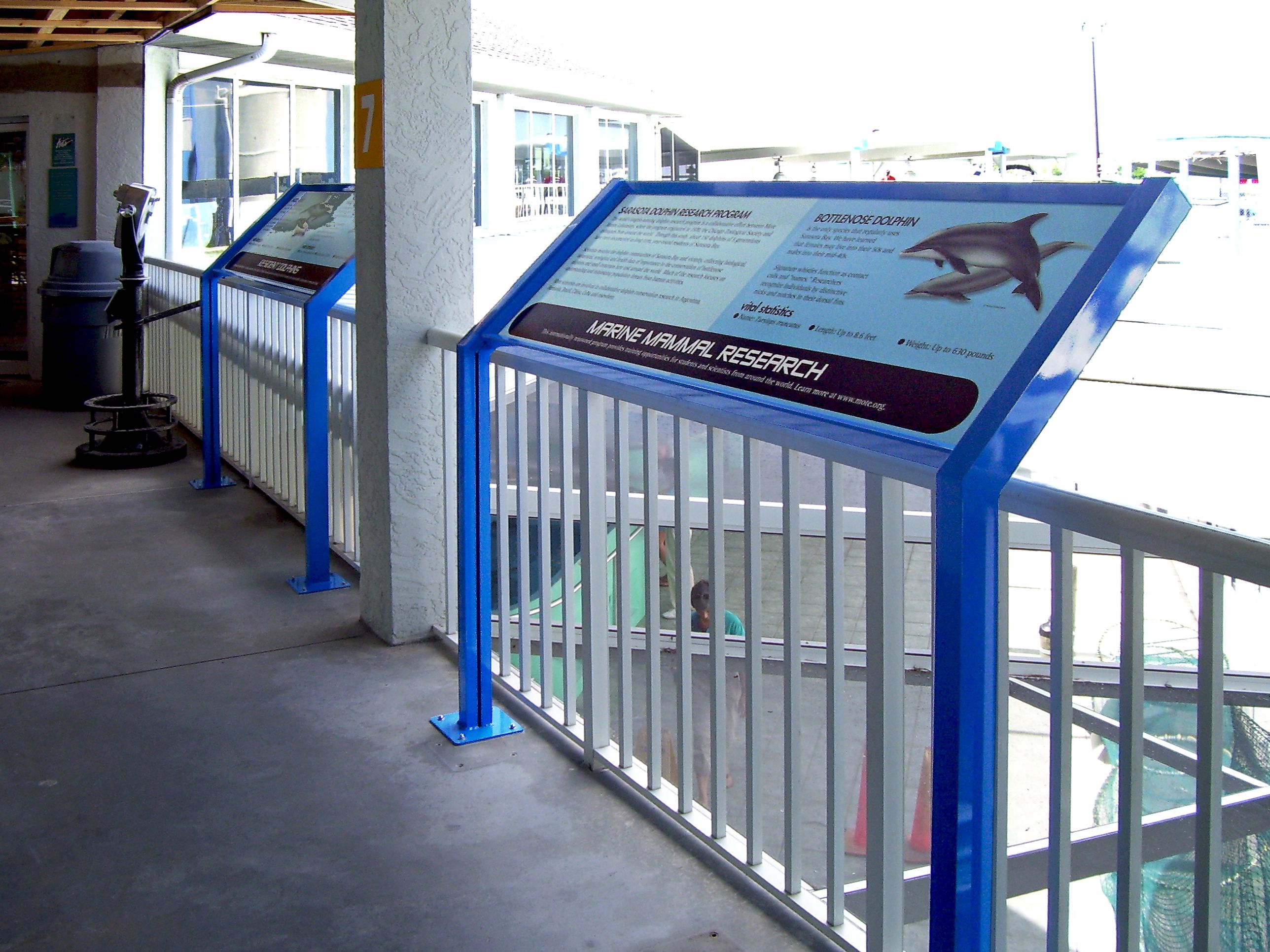 Interpretive Sign for Mote Marine Lab