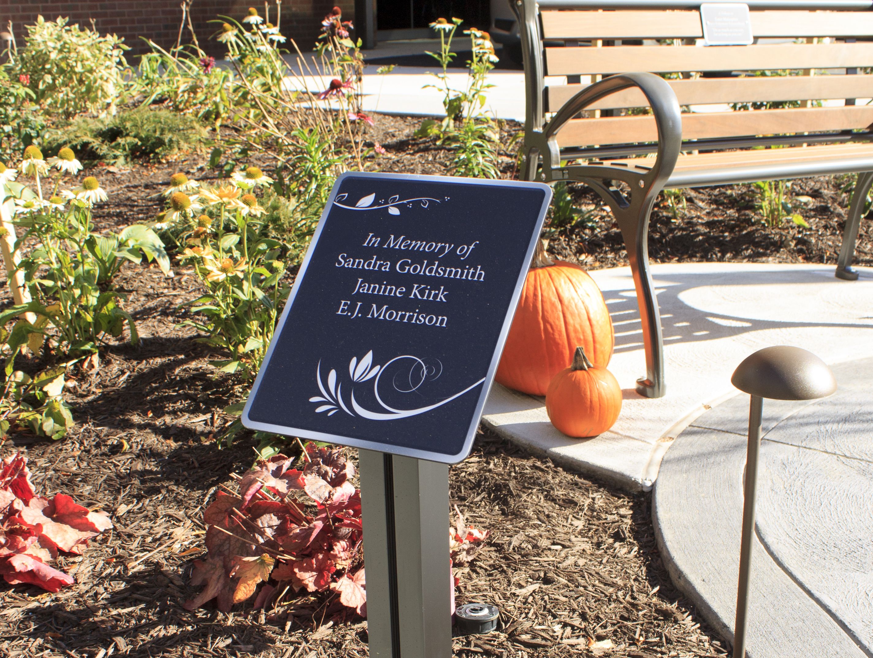 Reflection Area Donor Sign