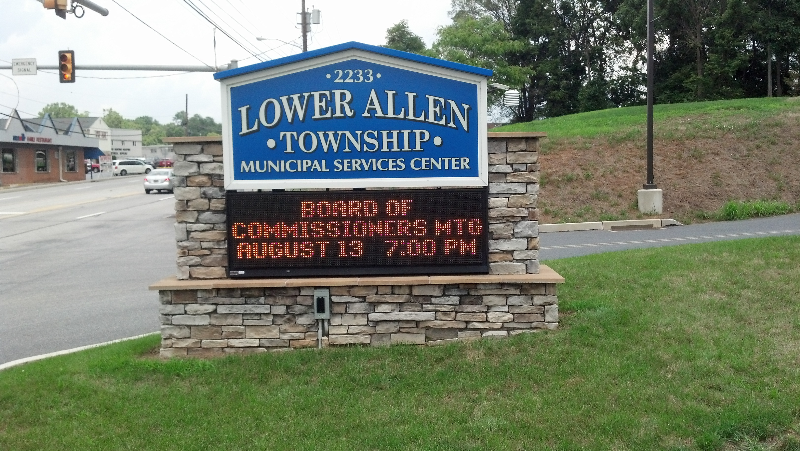 Outdoor LED & Sign Monument