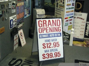 A-Frame / Tent Sign with Coroplast Signs