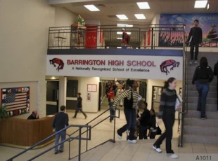 Barrington High School - HDU & Acrylic Letters