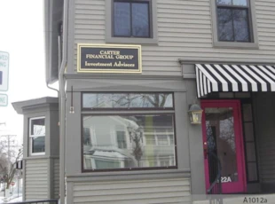 Sandblasted Company Sign - Barrington, IL