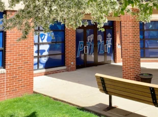 Outdoor Vinyl Lettering & Graphics | Education | Patton Elementary School, Arlington Heights, IL 60004