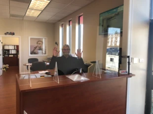 Acrylic Sneeze Shields, Social Distancing Safety Screens | Health and Hygiene Signs | Hospitality & Lodging | Arlington Heights, IL