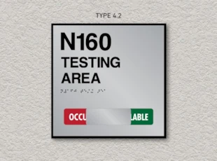 ADA Pro System Room ID with Occupied Slider