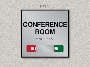 ADA Pro System Room ID with Occupied Slider