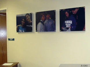 Digitally printed photo display - Fremd High School, Palatine