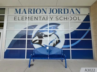 Perforated Window Vinyl | Schools, Colleges & Universities | Palatine | Vinyl