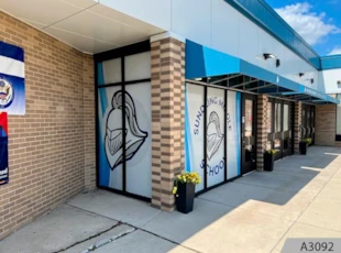 Perforated Window Vinyl | Schools, Colleges & Universities | Palatine | Vinyl