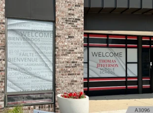 Perforated Window Vinyl | Schools, Colleges & Universities | Palatine | Vinyl