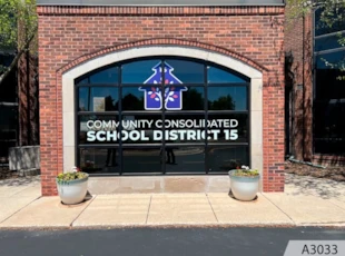 Window Lettering | Schools, Colleges & Universities | Palatine | Vinyl