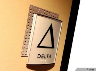 Custom ADA Sign with Curved Frame and ADA Backer Panel | Chicago