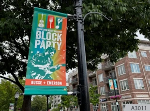 Pole Banners | Government | Mt Prospect | Vinyl
