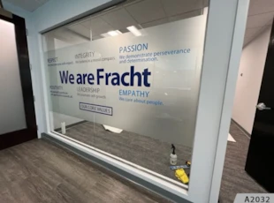 Etched Glass Vinyl, Frosted Vinyl | Chicago | Vinyl